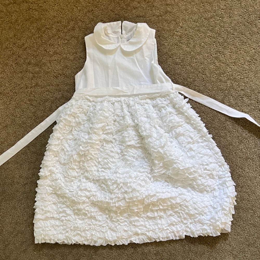 Pretty white Mona Lisa dress. Size 7
